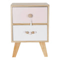 Nightstand DKD Home Decor Paolownia wood (35 x 30 x 50 cm)