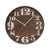 Wall Clock Brown Plastic (Ø 30 cm)