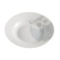 Deep Plate Owl Porcelain