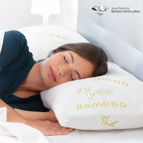 Viscoelastic Pillow InnovaGoods Bamboo (Refurbished A+)