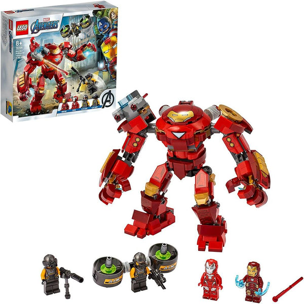 Action Figure Lego Marvel Iron Man Hulkbuster vs. A.I.M. Agent 76164 (Refurbished A+)
