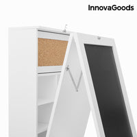 Folding desk Woldy InnovaGoods White (80 x 50 x 18 cm) (Refurbished A+)