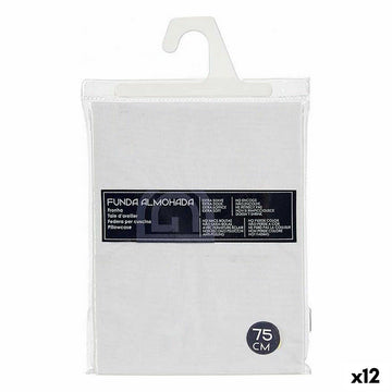 Pillowcase 45 x 0,2 x 70 cm White (12 Units)