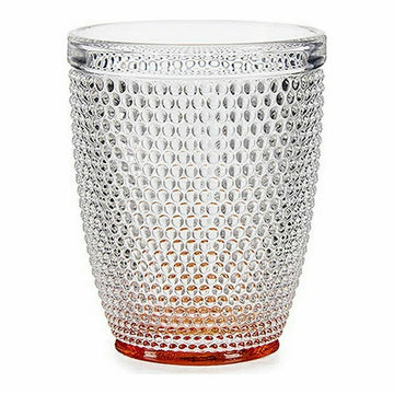 Glass Points Amber Transparent Glass (300 ml) (6 Units)