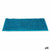 Bath rug 40 x 60 cm Blue Turquoise (12 Units)