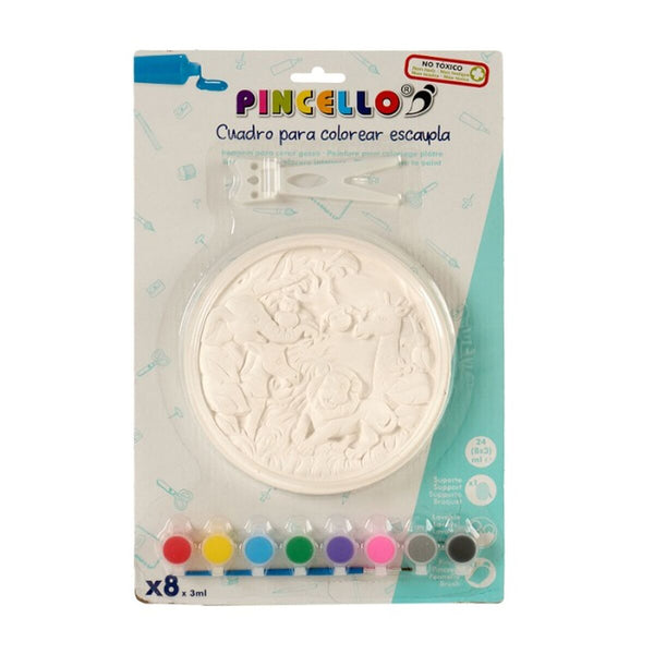 Craft Game Painting Plaster (18 Units)