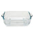 Baking tray Borcam With handles 1,9 L 22 x 6 x 25,5 cm (6 Units)