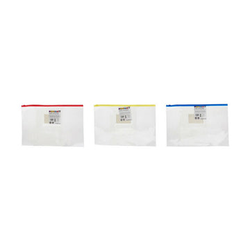 Envelopes Self-closing Plastic A4 1 x 24 x 35,5 cm (12 Units)
