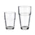 Set of glasses Transparent Glass 260 ml 370 ml (4 Units)