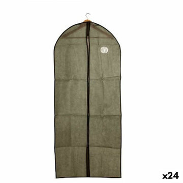 Zaščitna Prevleka za Oblačila 60 x 137 cm Siva Poliester polipropilen (24 kosov)