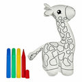 Coloriage de peluches Girafe (8 Unités)