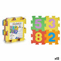 Puzzleteppich Bunt Zahlen Moosgummi (12 Stück)
