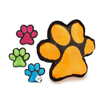 Dog chewing toy Animal footprints 7 x 22 x 22 cm (12 Units)