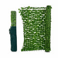 Palissade de Jardin Volets 1,5 x 3 m Vert clair Plastique (4 Unités)