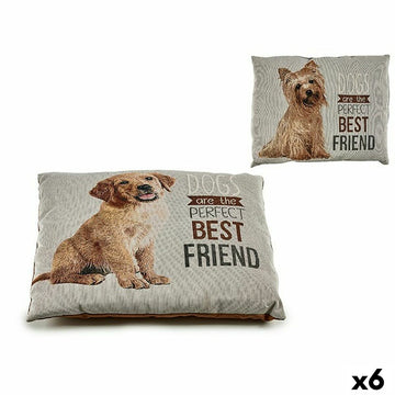 Cushion Pets Dog 47 x 11 x 61 cm (6 Units)