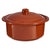 Casserole with Lid Baked clay 3,5 L 28,5 x 16 x 27 cm (2 Units)
