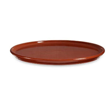 Pizza Plate Baked clay 32 x 2 x 32 cm (6 Units)