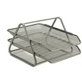 Classification tray Grille Silver Metal 35,5 x 27,5 x 21 cm (6 Units)