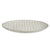 Decorative Plate Ø 29 cm Rhombus White MDF Wood (6 Units)