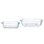 Set of Kitchen Dishes Borcam Squared (4 Units)