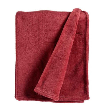 Blanket Dark pink 150 x 0,5 x 200 cm (6 Units)