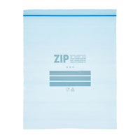 Reusable Food Bag Set ziplock 30 x 40 cm Blue Polyethylene 7 L (12 Units)