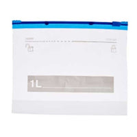 Reusable Food Bag Set ziplock 20 x 17 cm Transparent Polyethylene 1 L (21 Units)