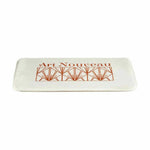 Bath rug Art Nouveau White Bronze 40 x 1,5 x 60 cm (12 Units)