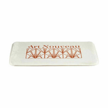 Tappeto da bagno Art Nouveau Bianco Bronce 40 x 1,5 x 60 cm (12 Unità)
