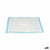 Alèse 60 x 60 cm Bleu Blanc Papier Polyéthylène (10 Unités)