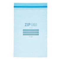 Ensemble de sacs alimentaires réutilisables ziplock 17 x 25 cm Bleu Polyéthylène (20 Unités)