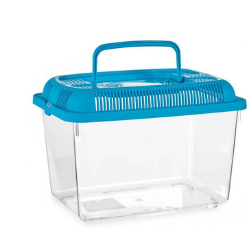 Fish tank With handle Large Blue Plastic 7 L 20 x 20 x 30 cm (8 Units)