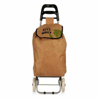 Shopping cart Brown 3,3 L 36 x 95 x 35 cm (10 Units)