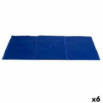 Dog Carpet Refreshing Blue Foam Gel 49,5 x 1 x 90 cm (6 Units)