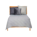 Bedspread (quilt) 180 x 260 cm Grey (4 Units)