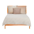Bedspread (quilt) 240 x 260 cm Beige (4 Units)