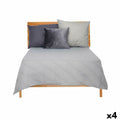 Bedspread (quilt) 240 x 260 cm Grey (4 Units)