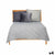Bedspread (quilt) 240 x 260 cm Grey (4 Units)