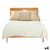 Bedspread (quilt) 240 x 260 cm Rhombus Beige (4 Units)