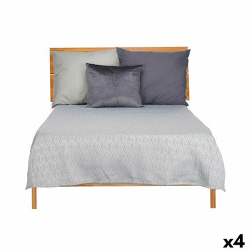 Bedspread (quilt) 240 x 260 cm Rhombus Grey (4 Units)