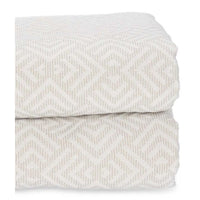 Bedspread (quilt) 240 x 260 cm Geometric Beige (4 Units)