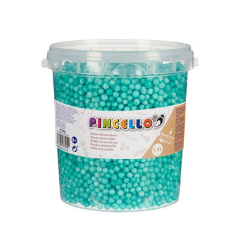 Materials for Handicrafts Balls Green polystyrene (6 Units)