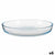 Baking tray Transparent Borosilicate Glass 31,5 x 5 x 31,5 cm (6 Units)