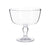 Plat à tarte Petite Patisserie Transparent verre 22,5 x 22,5 x 22,5 cm (4 Unités)