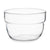 Set of bowls Motto Transparent Glass 200 ml (8 Units)