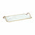 Tray Marble White Golden Metal Glass 35 x 4,5 x 20 cm (6 Units)