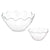 Set of bowls Hasir Transparent Glass (2 Units)