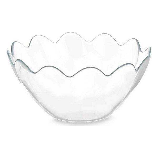 Set of bowls Hasir Transparent Glass (2 Units)