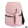 School Bag Pink 37 x 50 x 7 cm (6 Units)