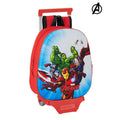Trolley per la Scuola 3D 705 The Avengers Rosso